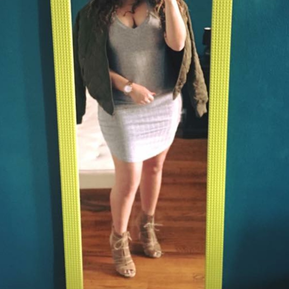 GREY MINI DRESS